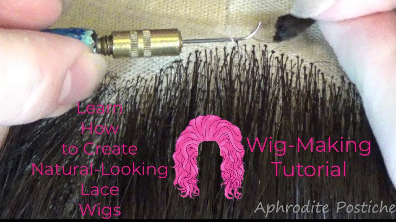 Wigmaking Tutorial | How To Make a Wig Look Natural | Ventilating Tutorial | Wigs for Beginners