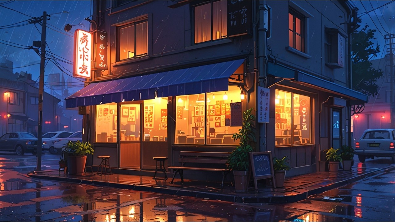 Healing Rain: A Safe Space to Stop Overthinking 🌧️🧠✨