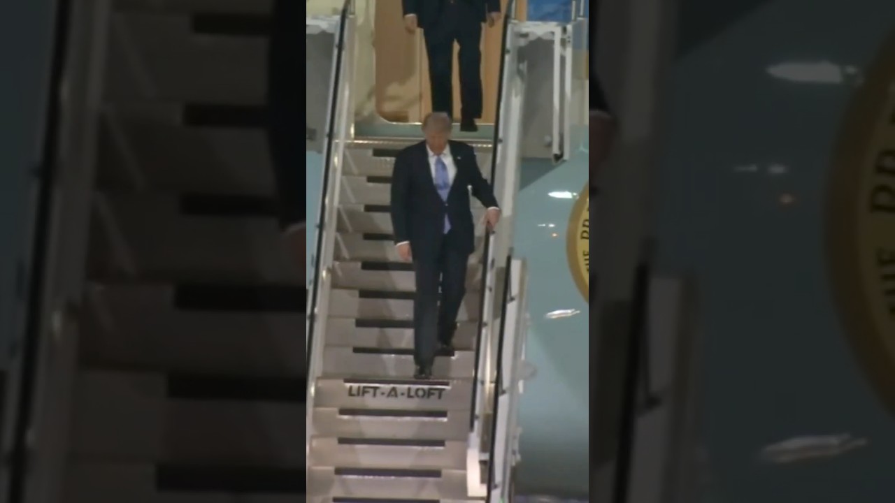 Trump Arrives in China For High-Stakes Summit With Xi
