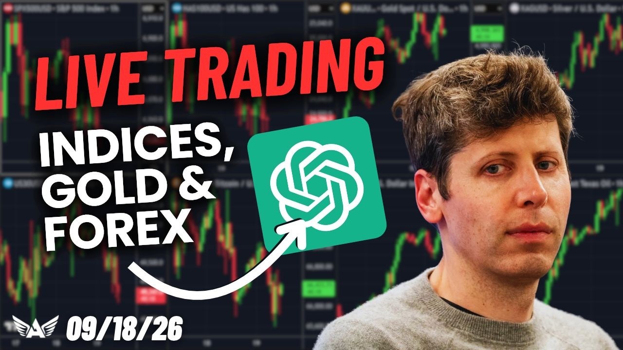 LIVE Trading Gold, Nasdaq, Forex | A1 Trading Show