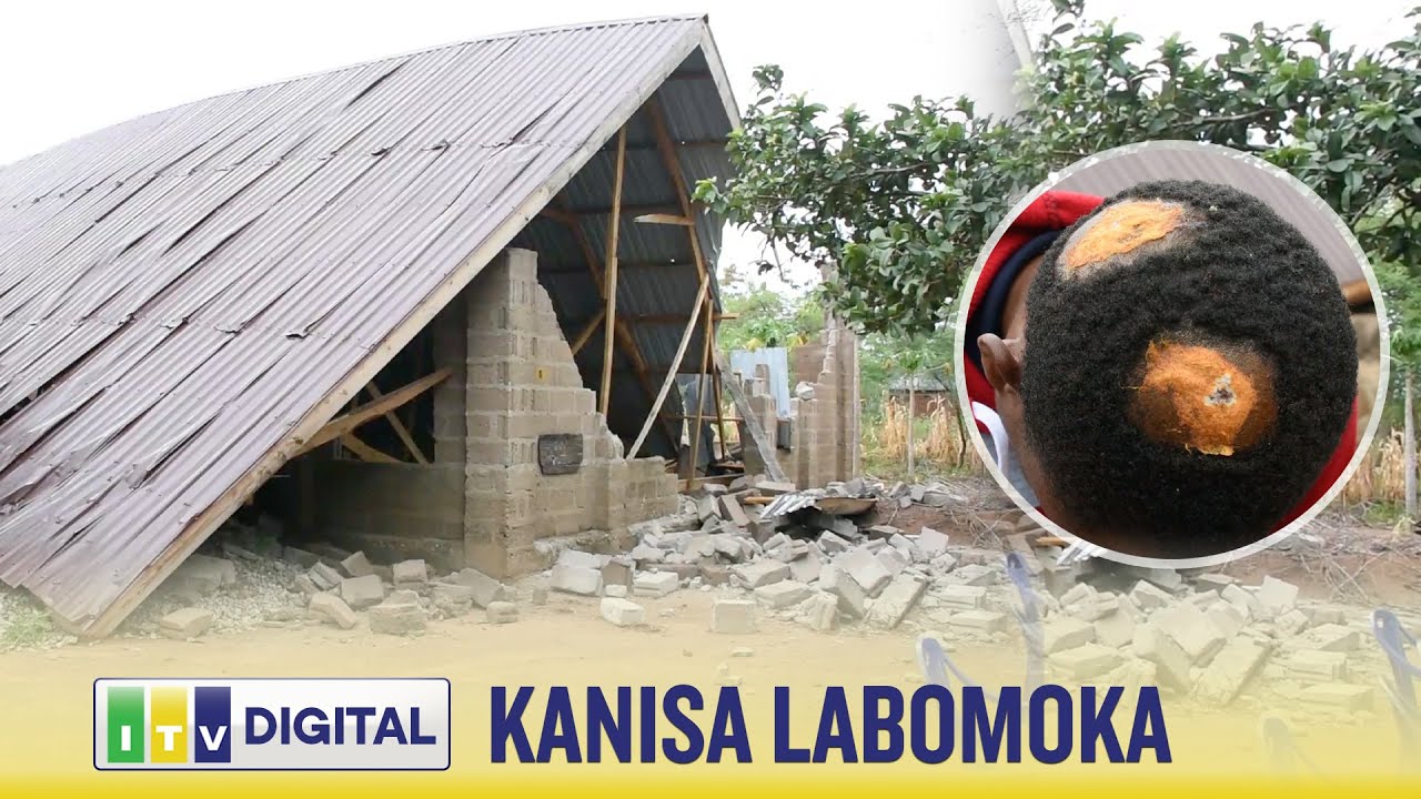 MAAFA: KANISA LAANGUKA SIMIYU KWA UPEPO NA MVUA KALI, WAUMINI WAJERUHIWA