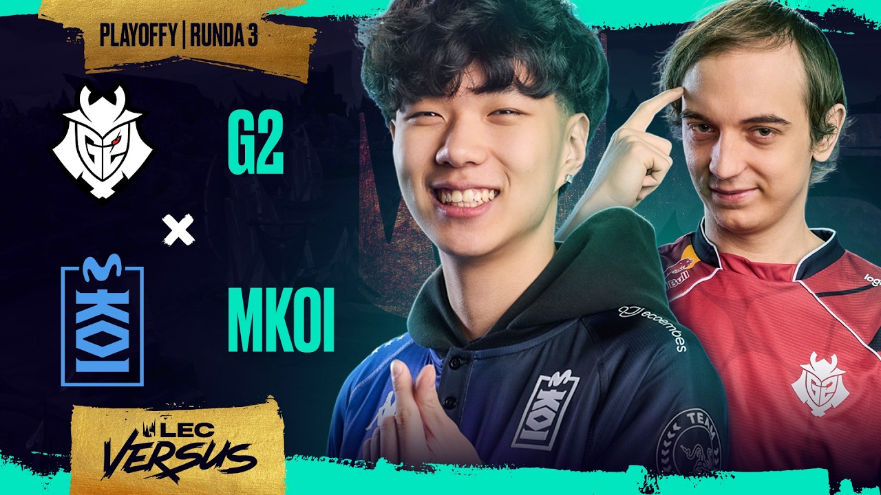 🔴G2 ESPORTS vs MOVISTAR KOI 🔴SERIA BO5 O FINAŁ🔴LEC VERSUS PLAYOFFY🔴