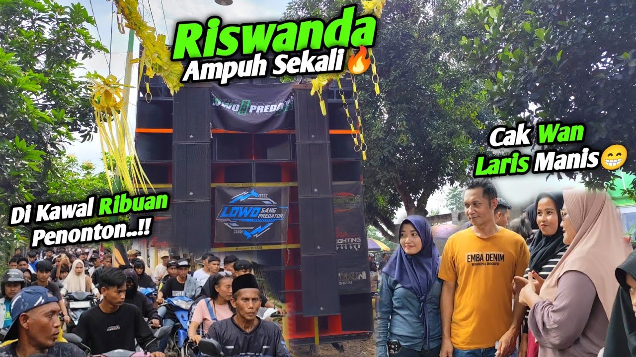 Luar Biasa🔥 Riswanda Di Kawal Ribuan Penonton Di Karnaval Lorokan Kejayan Pasuruan..!!