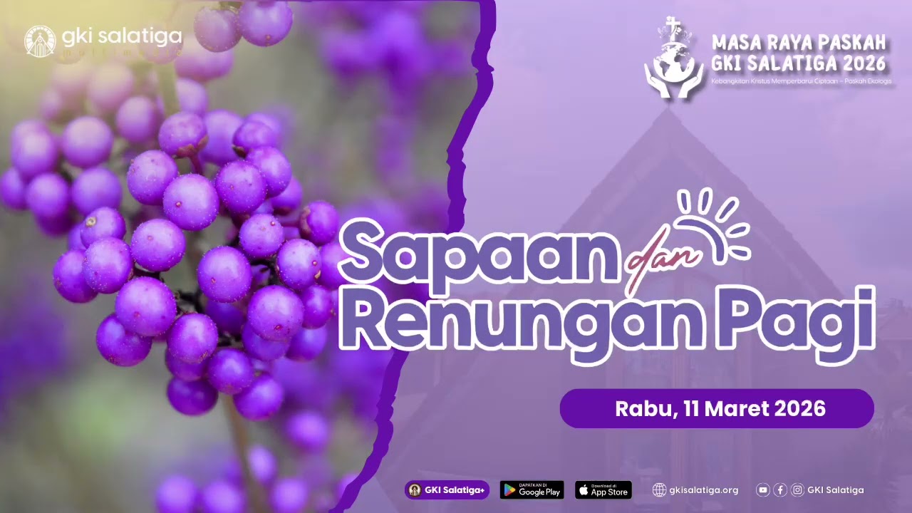 SaRen Pagi | 11 Mar 2026 | Stop Buang Sampah ke Sungai