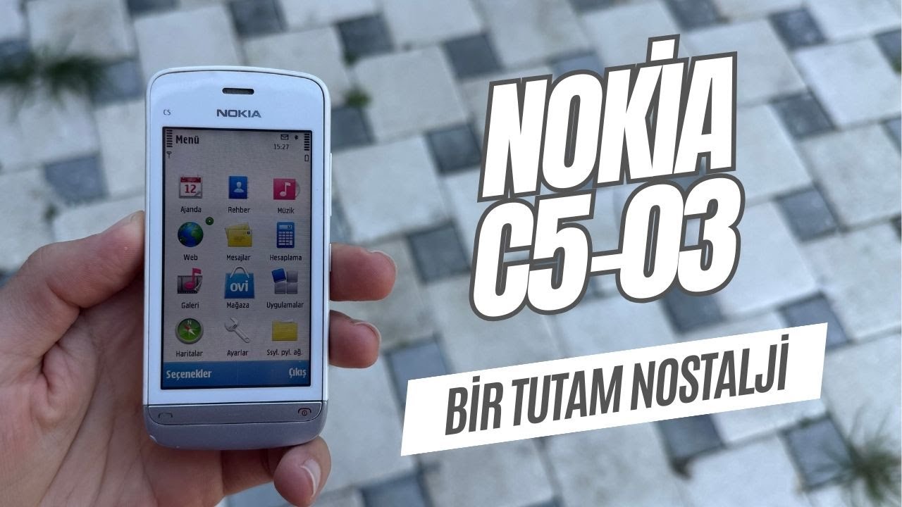 NOKİA C5-03 - UYGUN FİYATLI DOKUNMATİK TELEFON