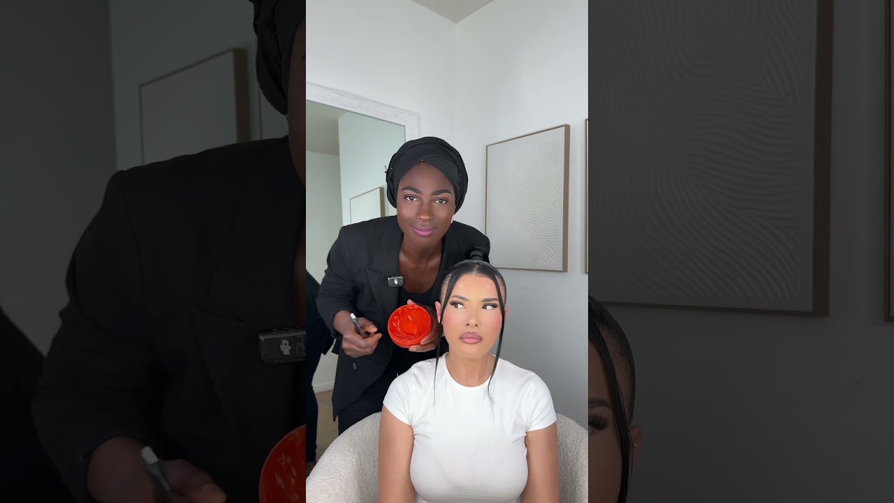 Quick and easy hairstyle, bring me some Tylenol 😭😳 #asmr #hair #hairstyle #fast