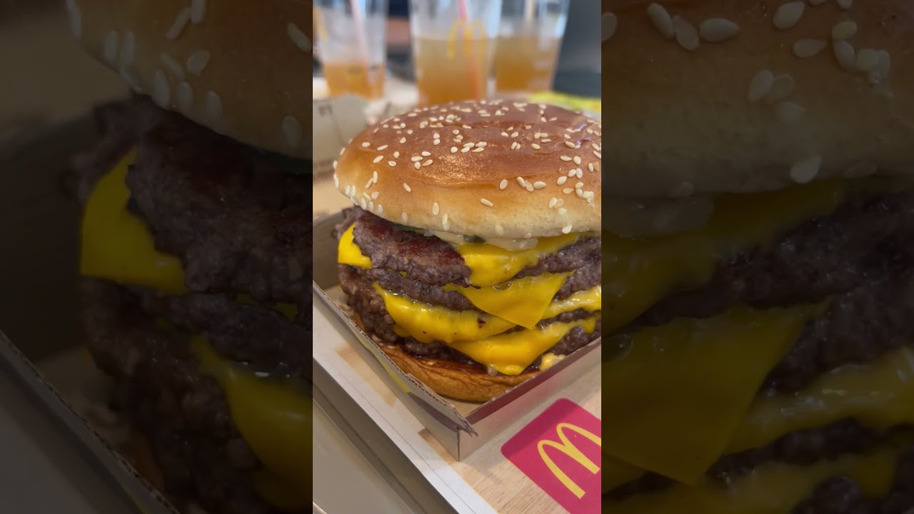 McDonald's Quadruple Quarter Pounder with Big Mac Sauce Hack