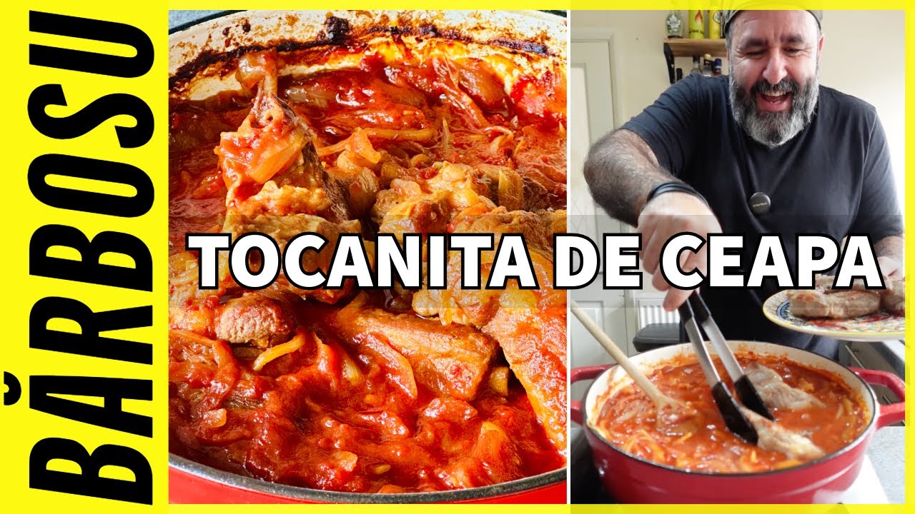 Asa ceva nu am facut nicodata | TOCANITA DE CEAPA cu costite de porc... facuta la cuptor, incet!