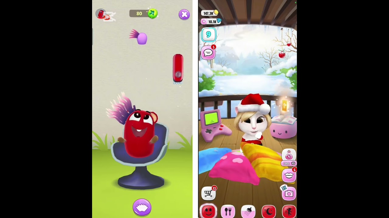 My talking Tom 🆚 My talking angela