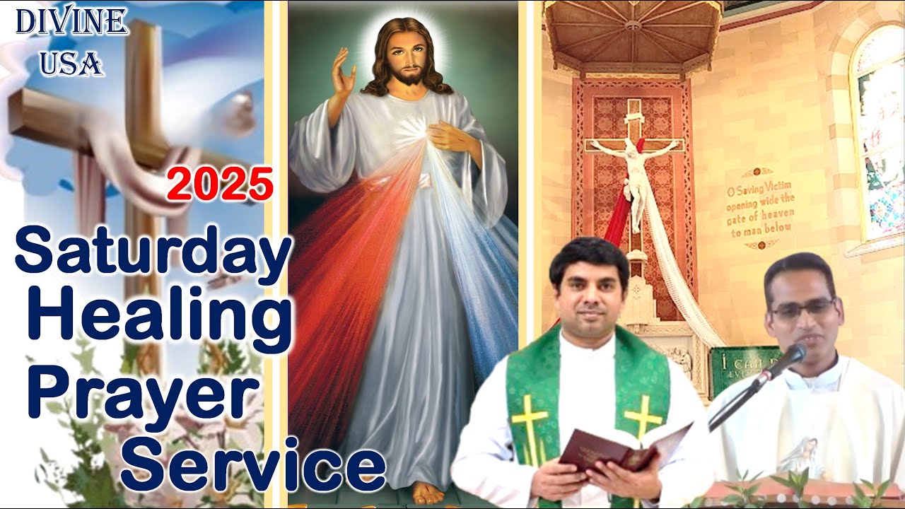 NOV 15, 2025 | SATURDAY HEALING PRAYER SERVICE  | DIVINE USA | FR. JOSE VC | FR. PAUL VC