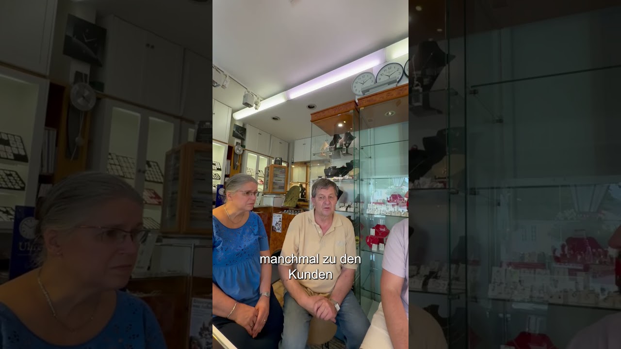 Ein tolles Familienunternehmen - Juwelier Bürkle