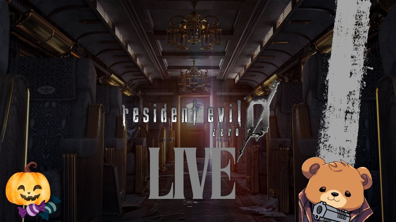 Resident Evil Marathon: Resident Evil 0 Live Blind Let´s Play 01