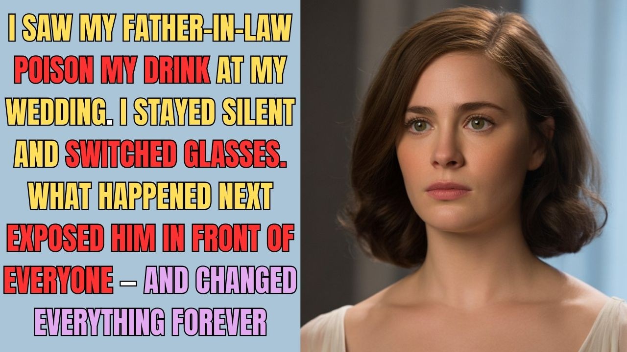 He Tried to Poison Me at My Wedding — I Let Him Drink It Instead”
