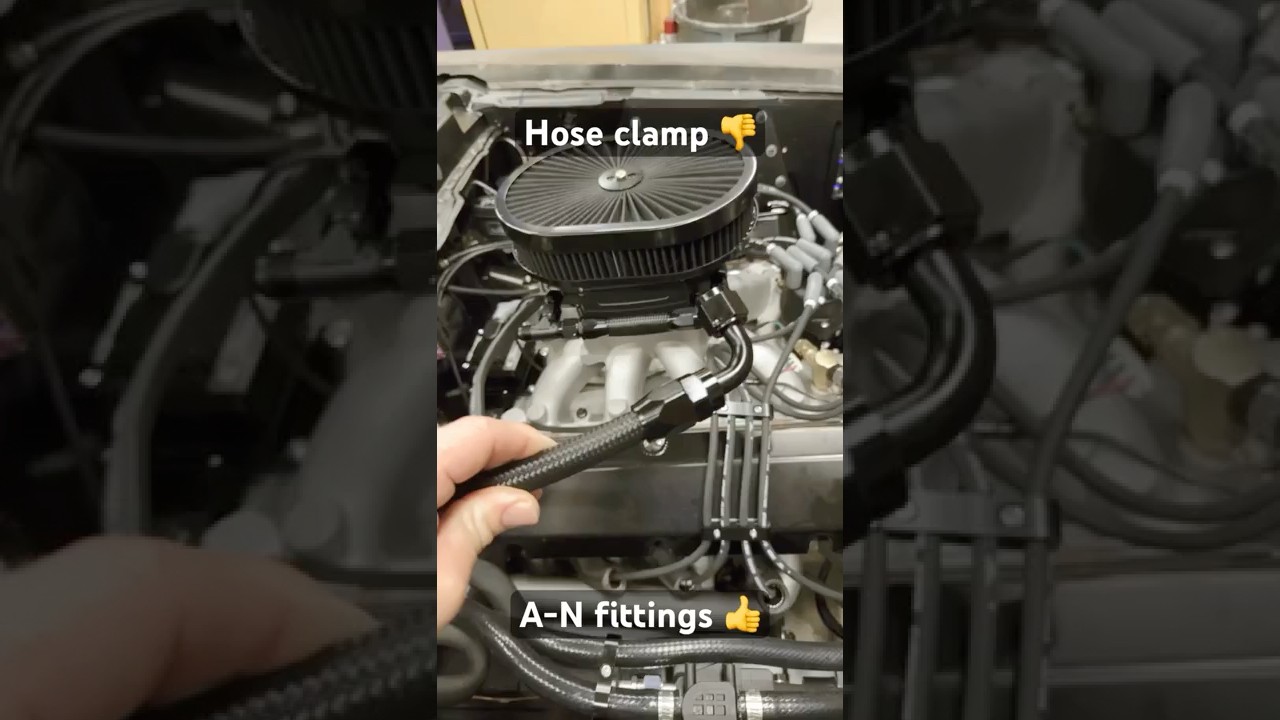 Изготовление топливопроводов с фитингами AN