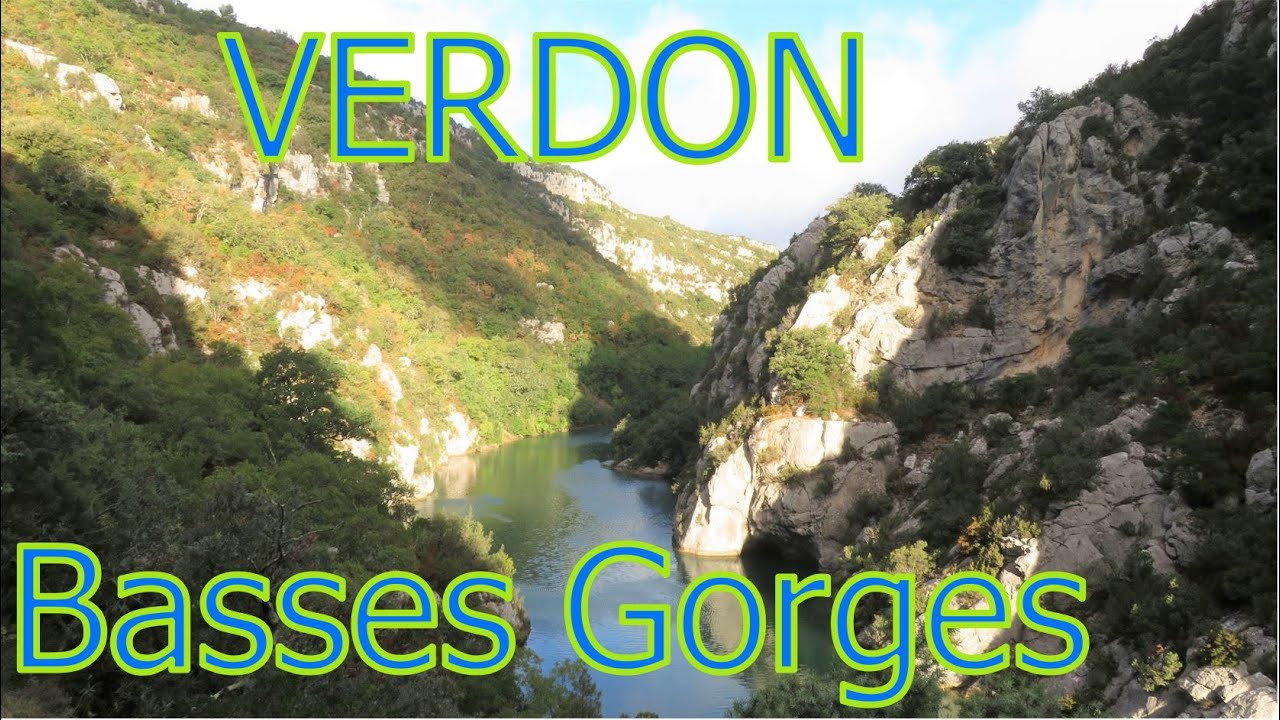 Basses Gorges du Verdon, Sentier du Garde Canal- Quinson