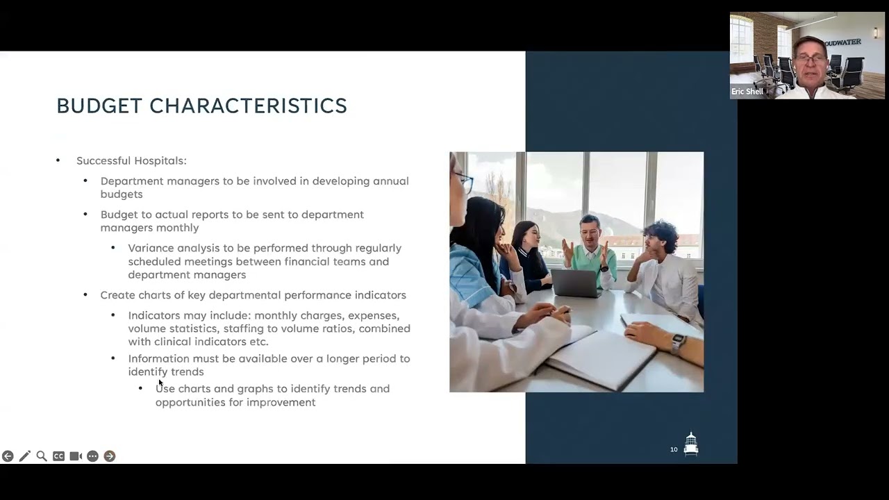 Session Three of Finance 101: Essential Financial Literacy for Quality & Nurse Leaders