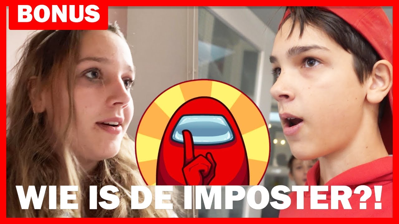 BONUS: ZO SPEELDEN MEREL EN STAN AMONG US REAL LIFE!!!
