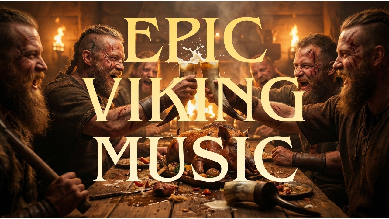 Feast of the Einherjar 🍻 Upbeat Viking Tavern Music | Party in Valhalla