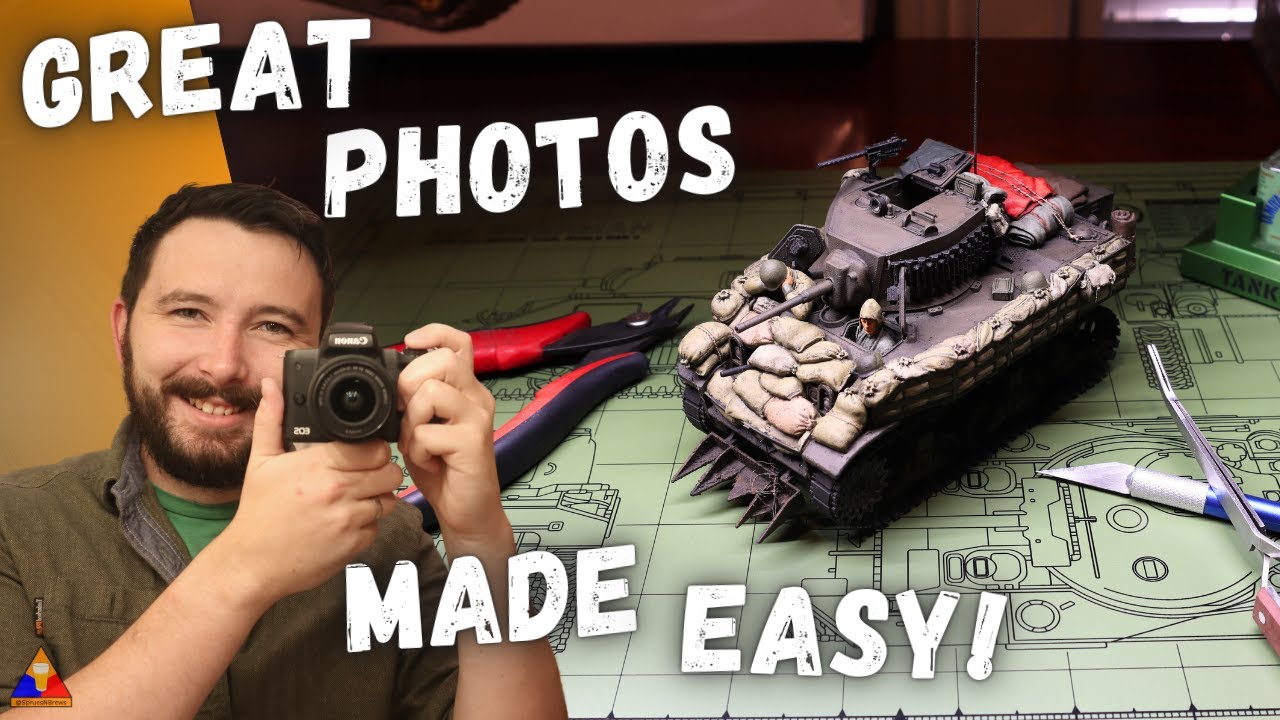 A Beginner's Guide to Taking BEAUTIFUL Photos of Your Scale Models