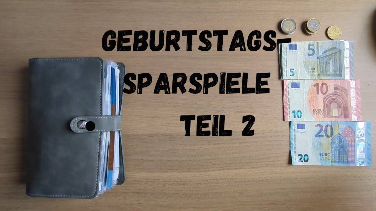 Geburtstagssparspiele - Teil 2 | 195 € verspielen😍🎲🎉🥳