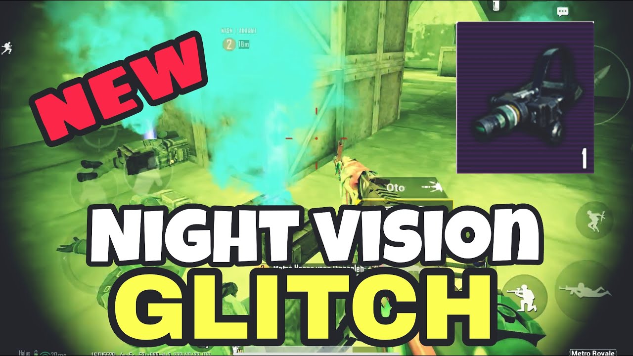 BUG NIGHT VISION TERBARU !!! METRO ROYALE - PUBG MOBILE