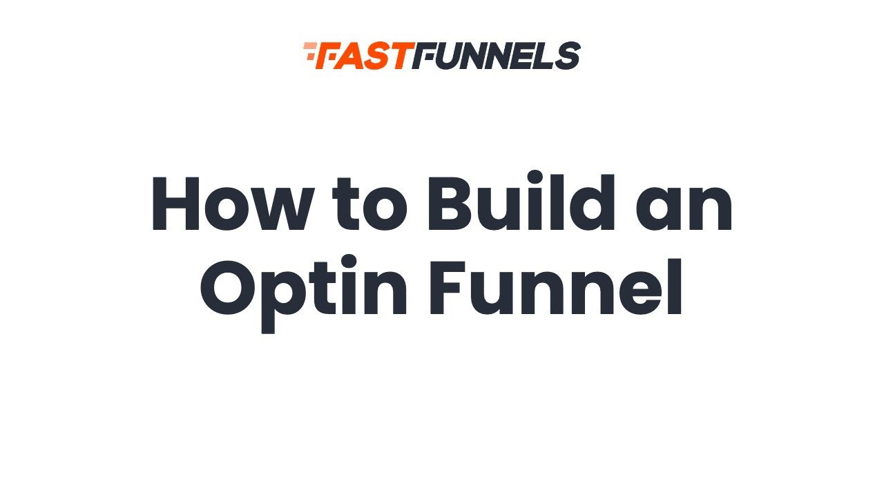 How to Build a Simple Optin Funnel to Get Leads
