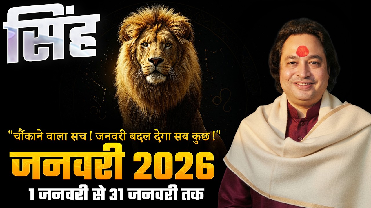 Singh Rashi (Leo) &ndash; Singh Rashi January Rashifal 2026 | Leo Horoscope January 2026