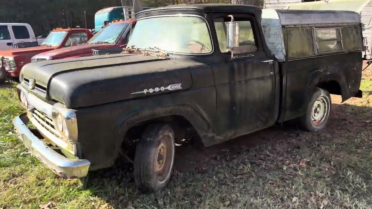 Ford Fleetside Big Window 1959 года выпуска.