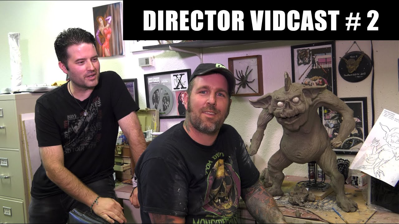 CREATURE FX SHOWCASE - DIRECTOR VIDCAST with Horror Director Danny Draven & FX artist Tom Devlin!