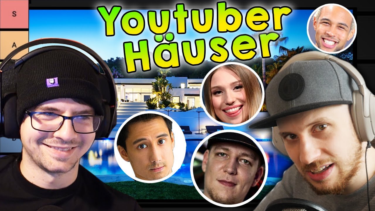 WIr haben H&Auml;USER von Youtubern BEWERTET!🏠  -  React mit Powlster (Doktor Froid)