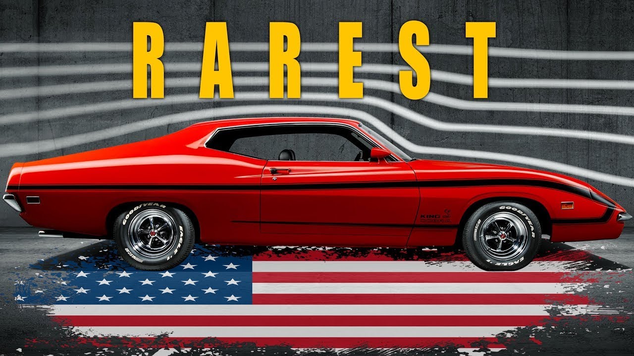 100 RAREST American Old MUSCLE Cars of All Time You've Never Seen
