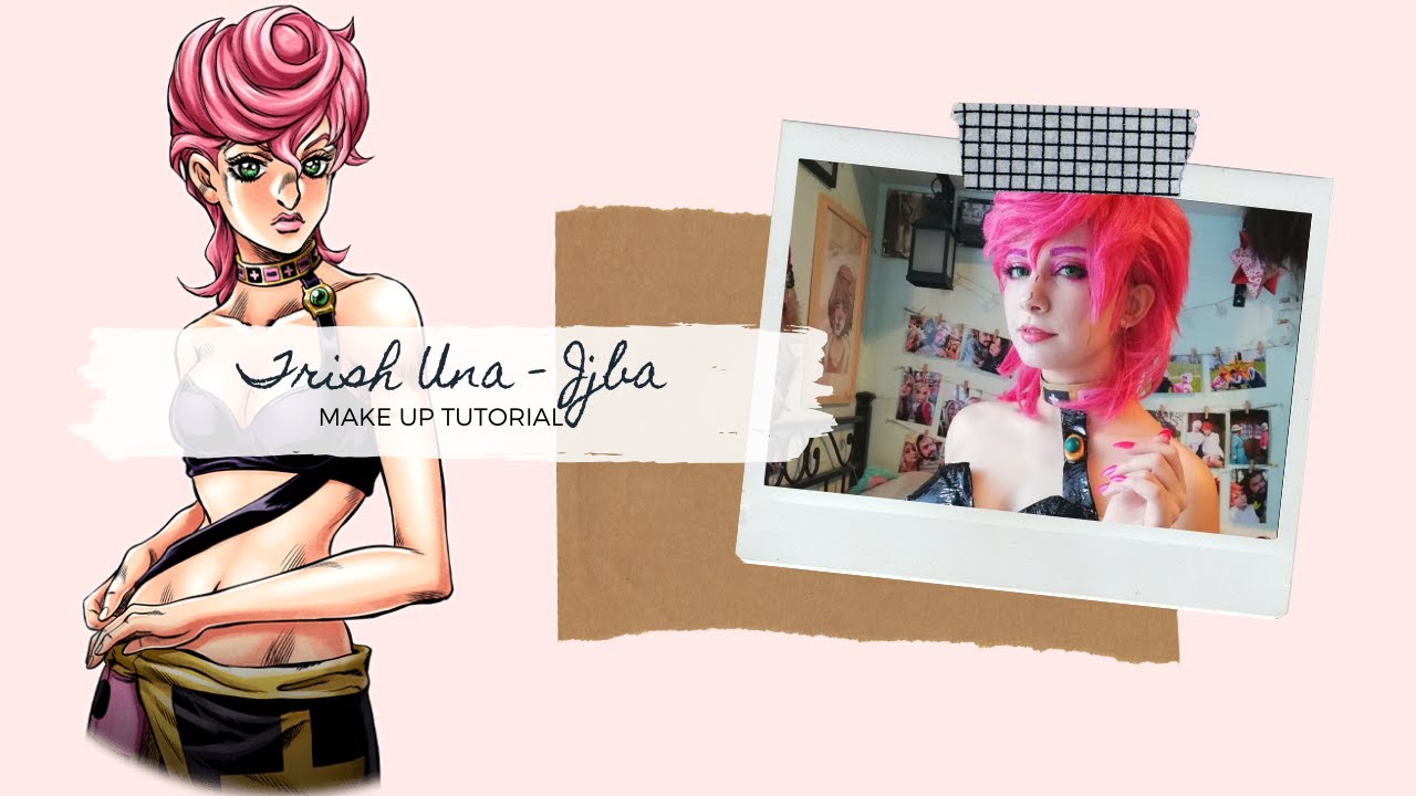 Trish Una JoJo's Bizarre Adventure MAKE-UP TUTORIAL
