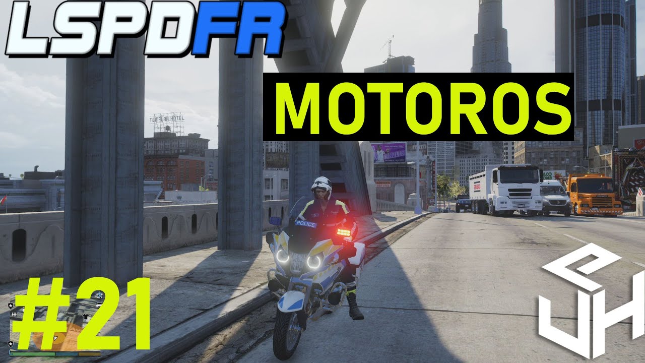 Emberrablás és motoros üldözés 🔴 🏍️🔵 GTA V LSPDFR #21  #lspdfr
