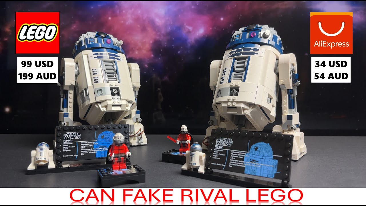 Поддельный Lego — выгоднее! Сравнение Star Wars R2D2 75379 и копии с AliExpress
