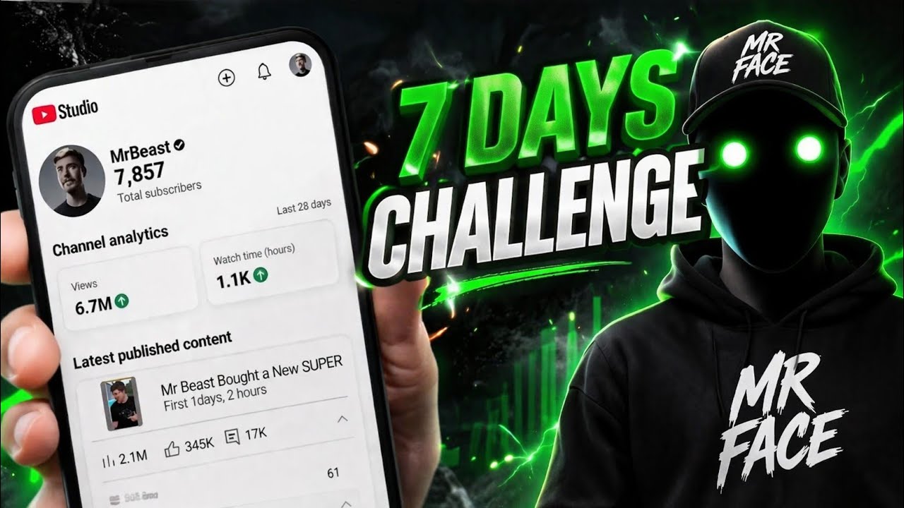 ৭ দিন MrBeastএর ভিডিও দিয়ে YT Shorts চ্যানেলকে ভাইরাল || 7 DAYS Challenge (Upload Copy Paste Videos)