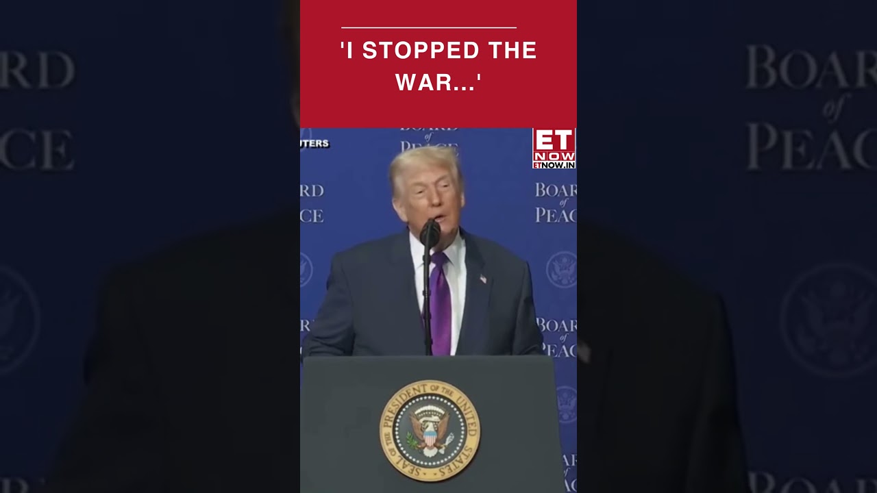 Trump Revives India&ndash;Pakistan Claim, Says He&rsquo;s &lsquo;Proud&rsquo; Of Stopping War | Business News #shorts