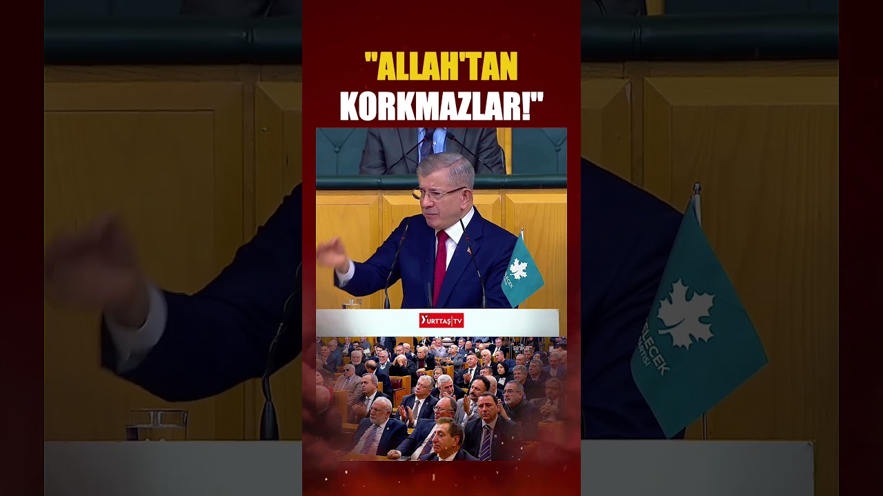 Davutoğlu'ndan AKP'li vekillere sitem! 