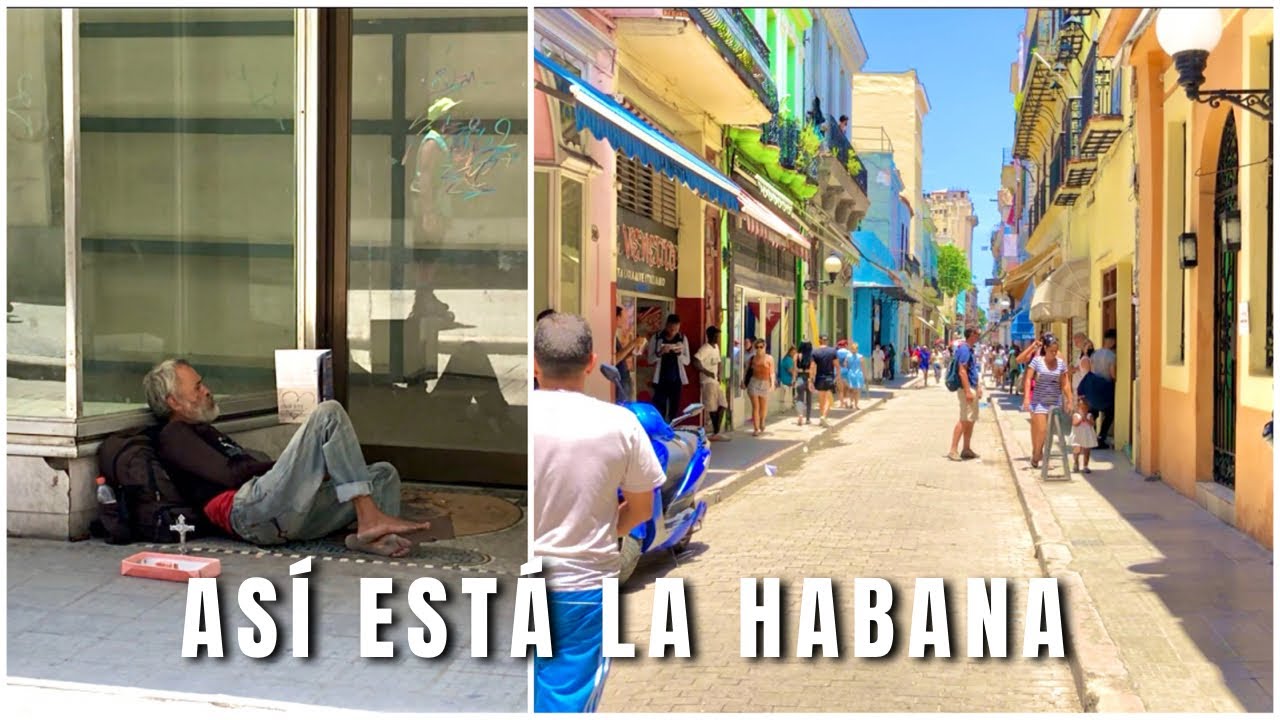 AS&Iacute; EST&Aacute; LA CALLE OBISPO EN LA HABANA/ LES MUESTRO HASTA LAS TIENDAS EN D&Oacute;LARES @YAMILA.LA.CUBANA