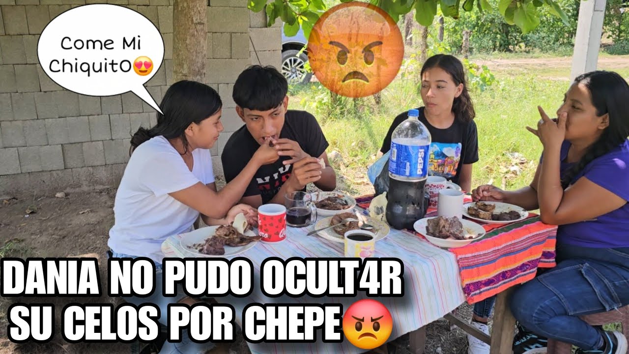 FERNANDA Muy Enamora Le Da Comida En La Boca A CHEPE😍DANIA Se Pone Muy Celos4 Al Verlos😡