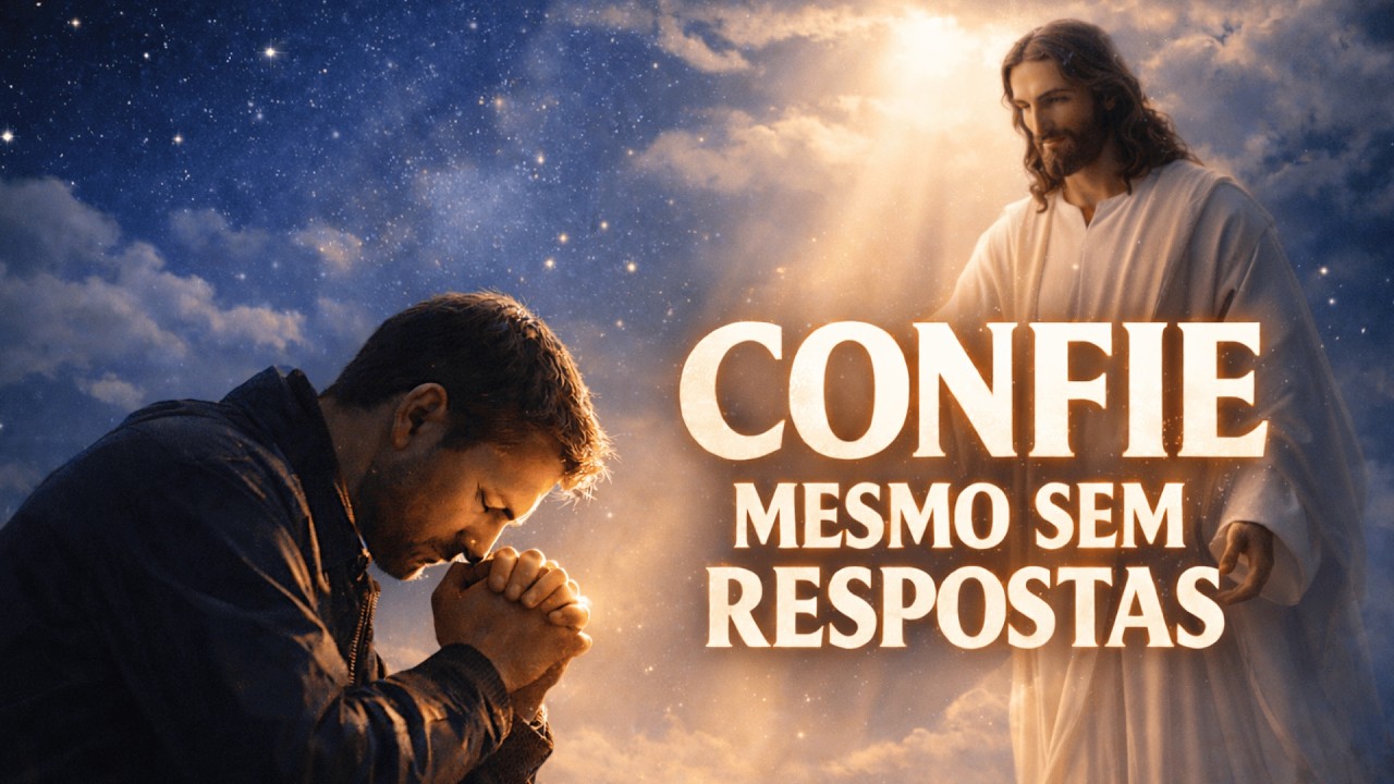 ORAÇÃO PARA CONFIAR EM DEUS MESMO SEM RESPOSTAS | PAZ PARA O CORAÇÃO E DESCANSO NA ALMA