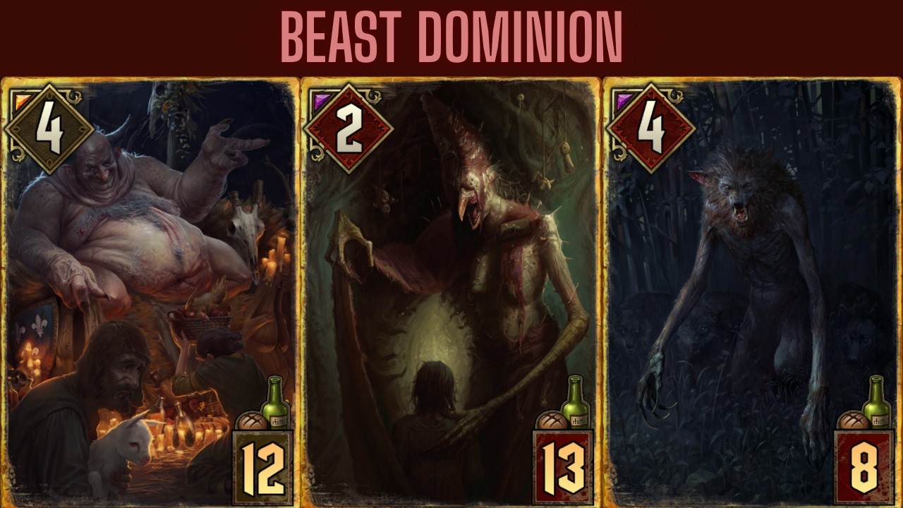 Gwent | Apex Predator - Unleash the Beast | Monster Fruits of Ysgith #gwent #gwentmonsters
