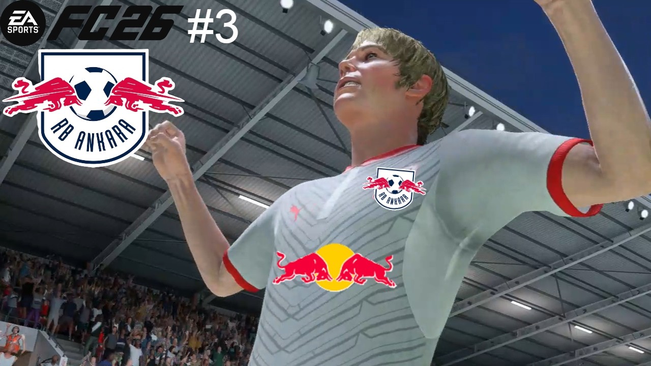 Galatasaray Maçı !!!, Altyapı Oyuncuları Yükseliyor | EA FC 26 Red Bull Ankara Kariyeri - #3
