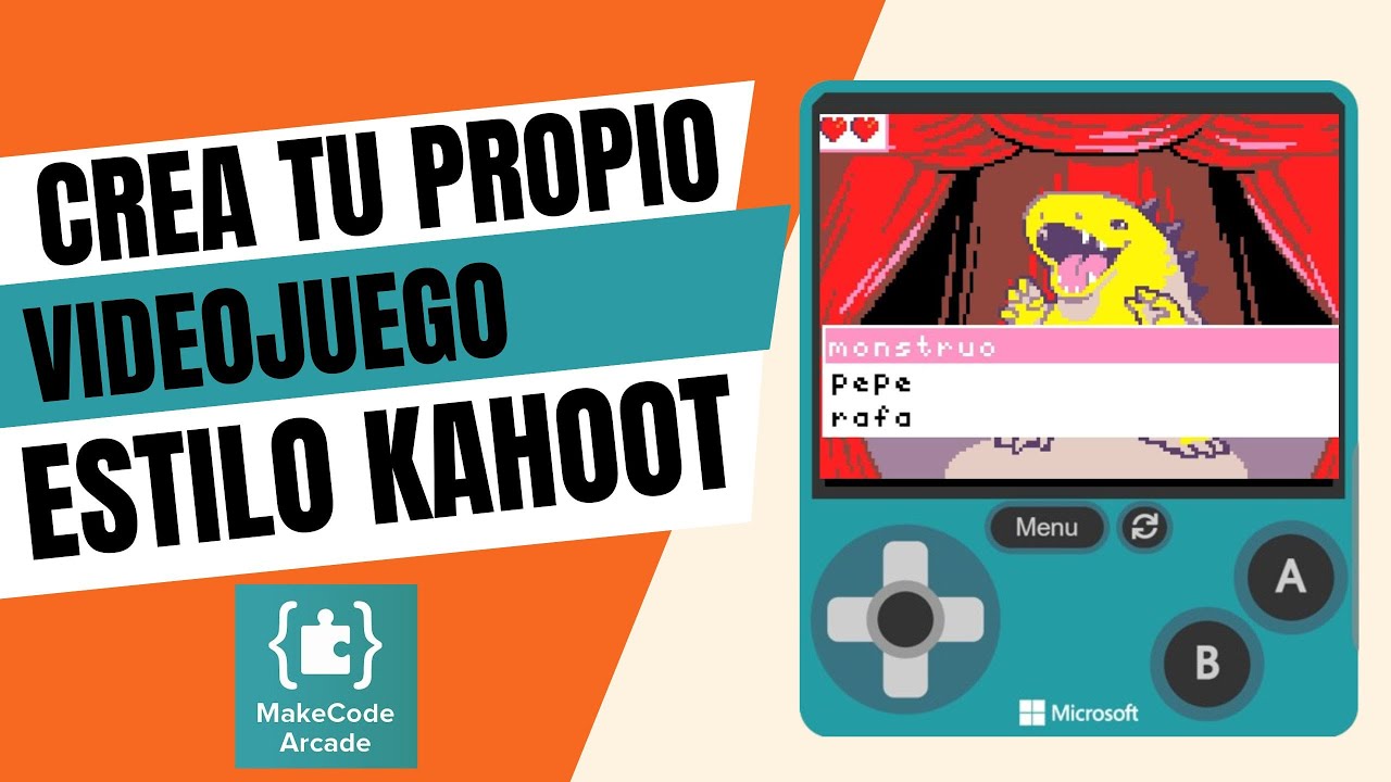 Crea tus propios Juegos tipo KAHOOT con MakeCode Arcade