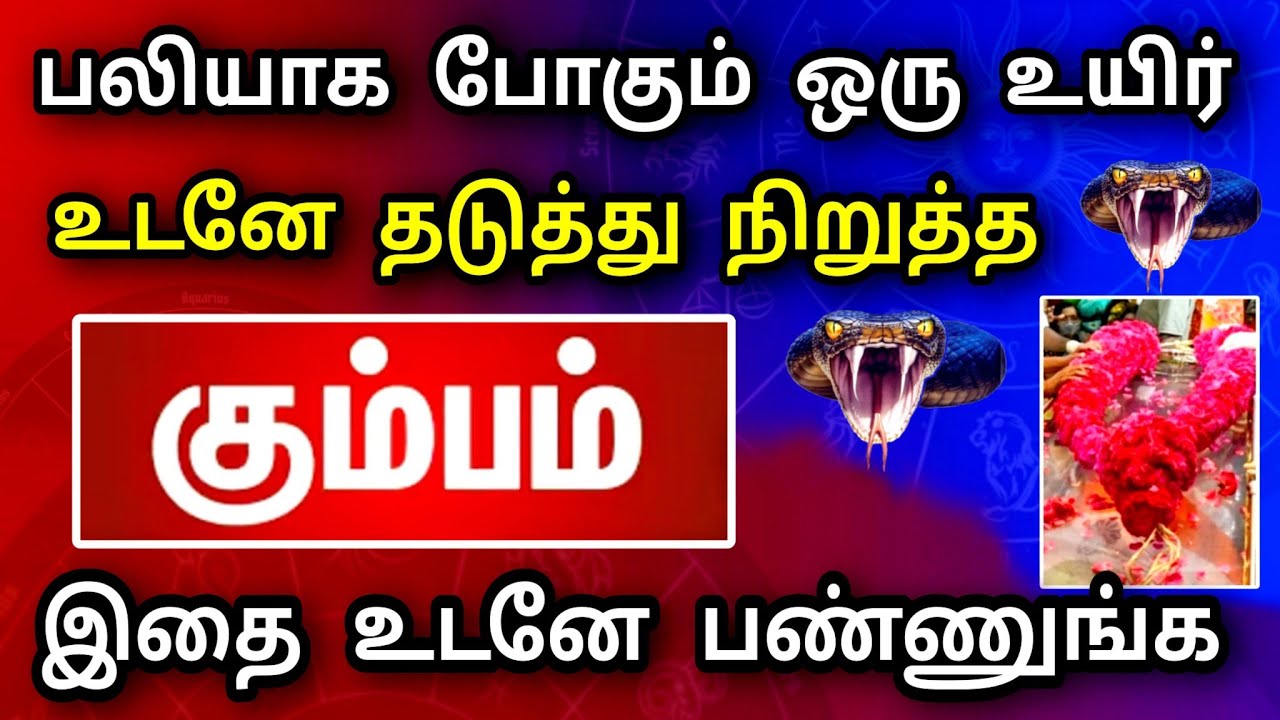 கும்பம் ராசி, நவம்பர் மாத பலன் ! திடீர் உயிர் இழப்பு நடக்க போது : தடுக்க இதுதான் பரிகாரம்