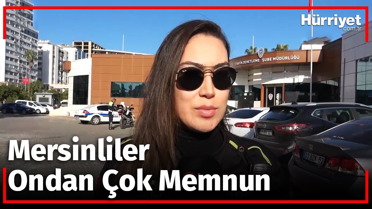 Geçit Vermiyor! O, Mersin'in Motosikletli Tek Kadın Polisi!