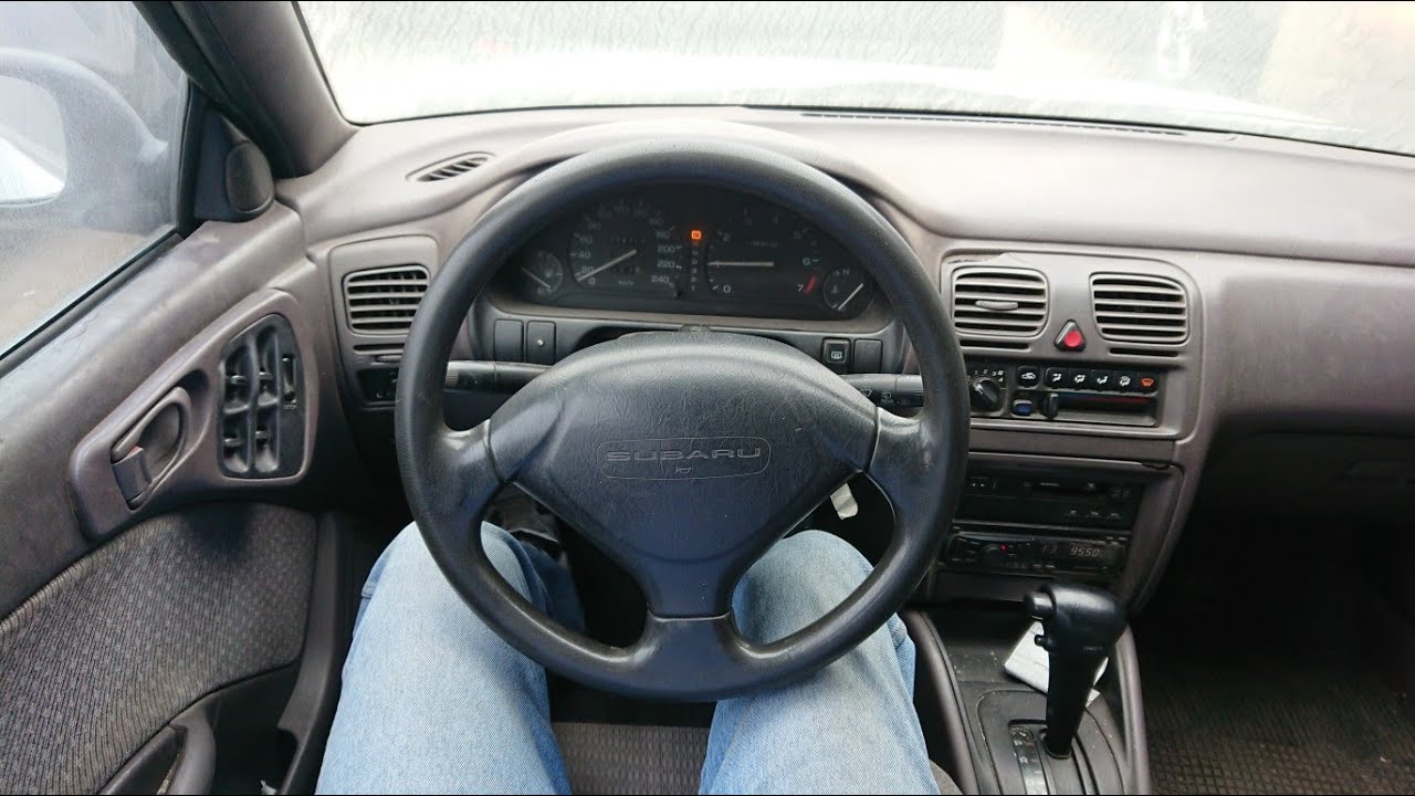 Driving a 90s Subaru legacy