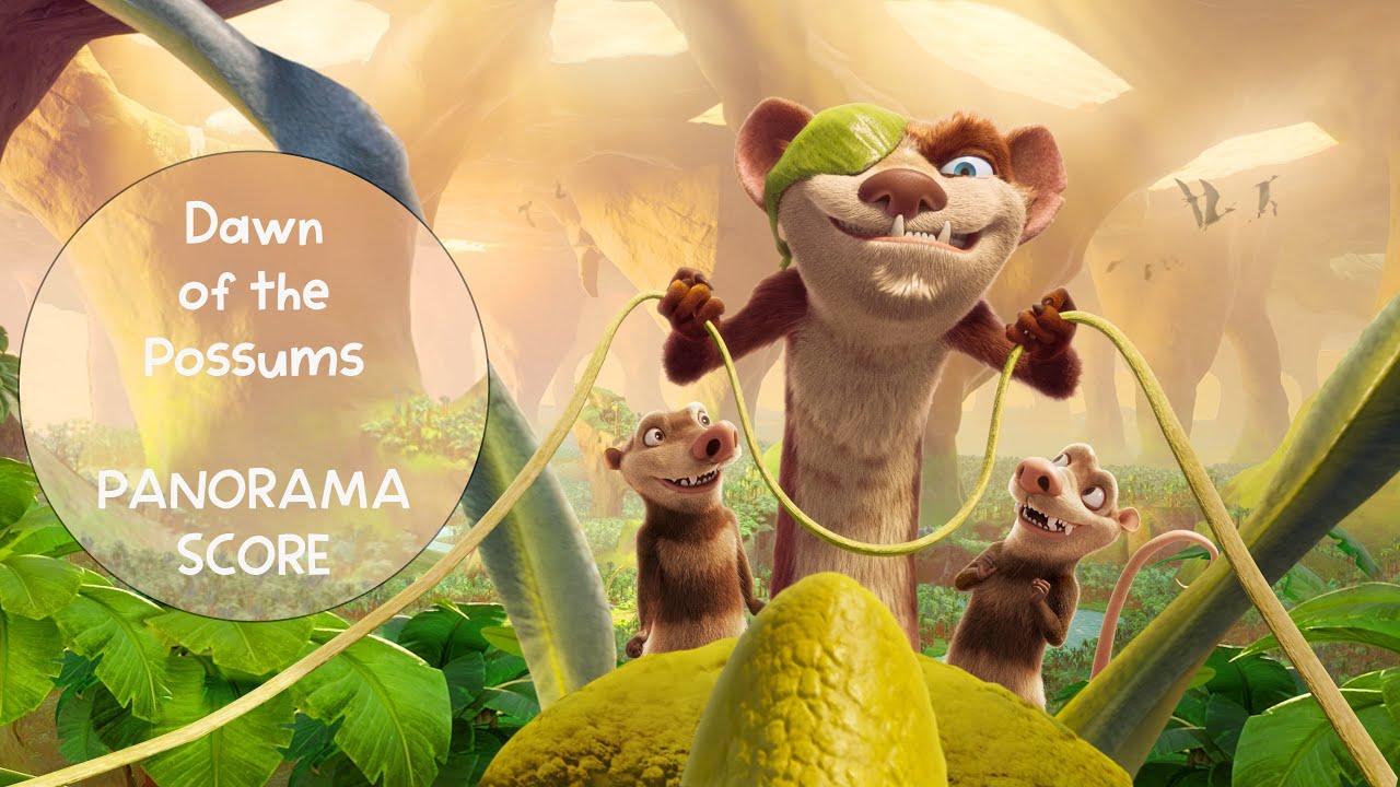 Dawn of the Possums | Panorama Score Video | The Ice Age Adventures of Buck Wild | Batu Sener