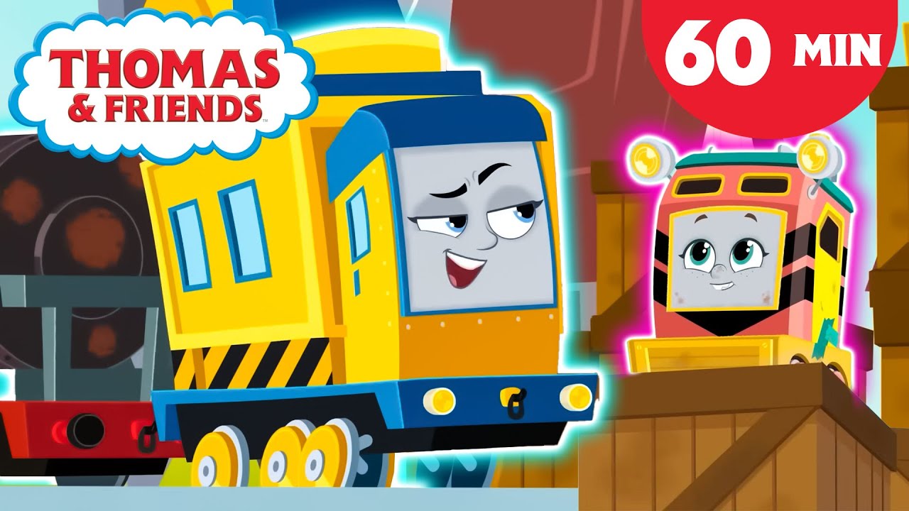 Working Hard to Get Big & Strong! | Thomas & Friends: All Engines Go! | 60+ Minutes