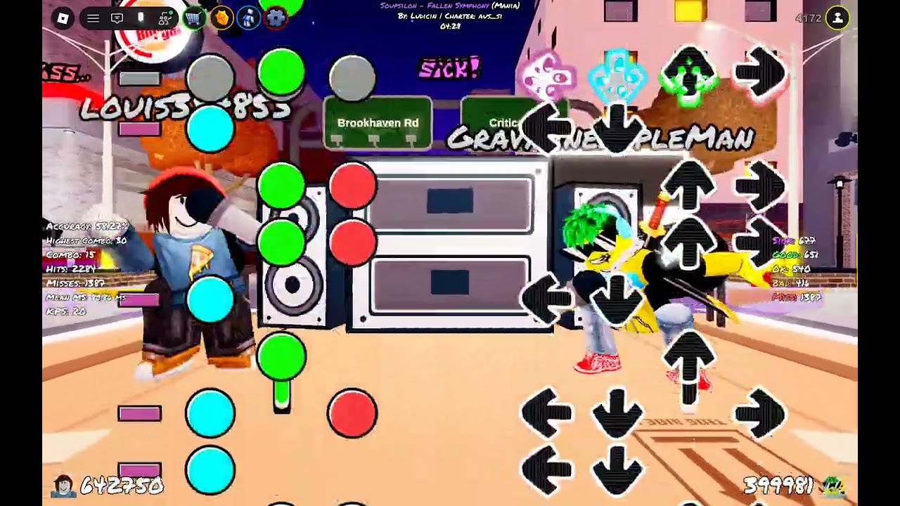 Me playing Funky Friday