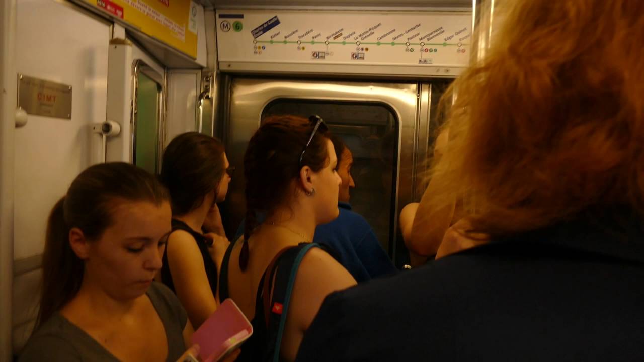 Riding Paris Metro Line 6 from Nationale to Montparnasse-Bienvenüe